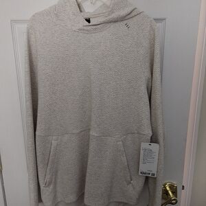 Lululemon At Ease Hoodie Cream Brand New With Tags Men's Size Large